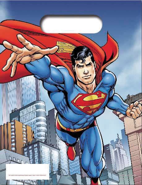 Superman Party Bags (Pack of 6)