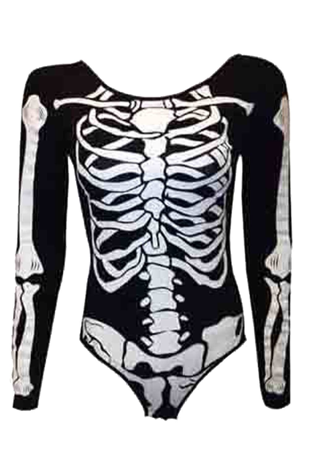 Crazy Chick Tank Top Skeleton Leotard
