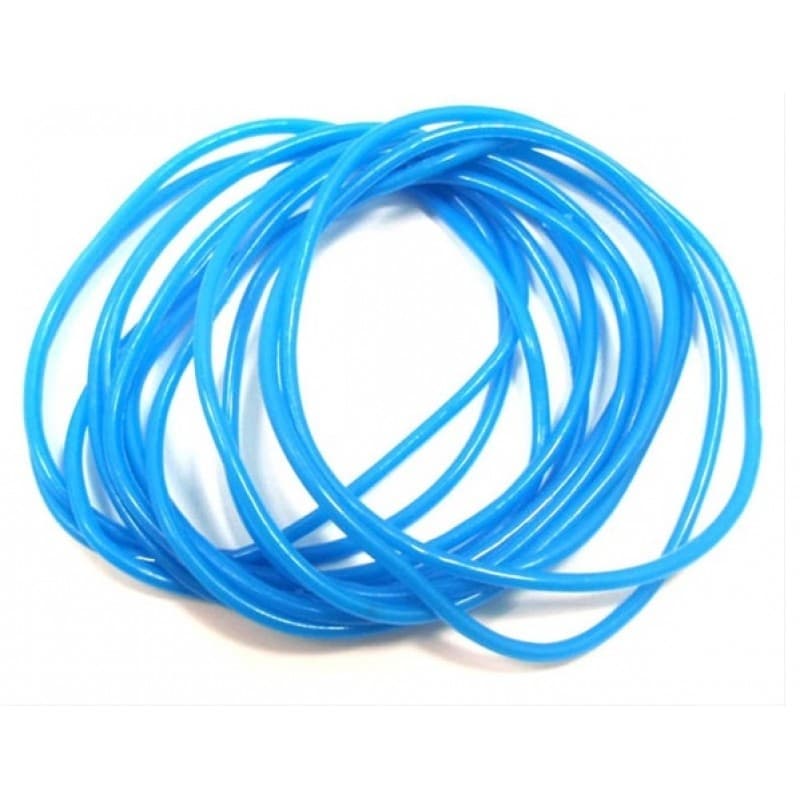 Turquoise Gummy Bangles (pack of 12)