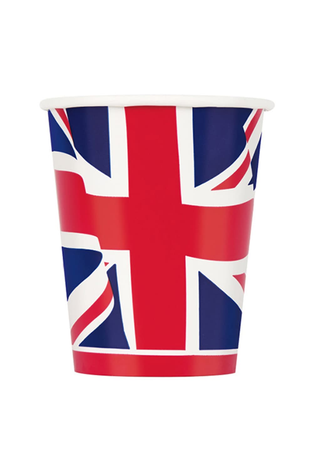 Wickedfun 8 Union Jack 9oz Paper Cup (Pack of 12)