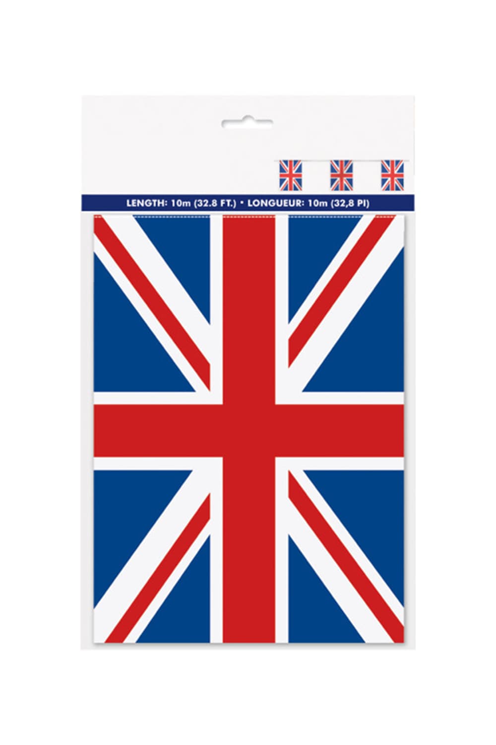 Wickedfun Union Jack Flag Banner 10M (Pack of 12)