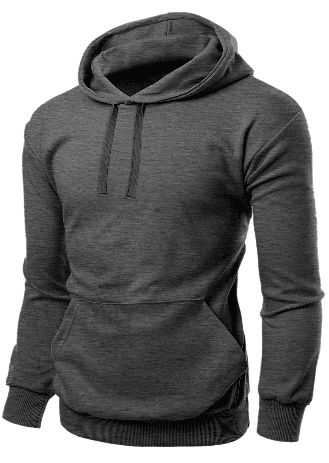ACTIVE STAR Unisex Fleece Pullover Charcoal Hoodie