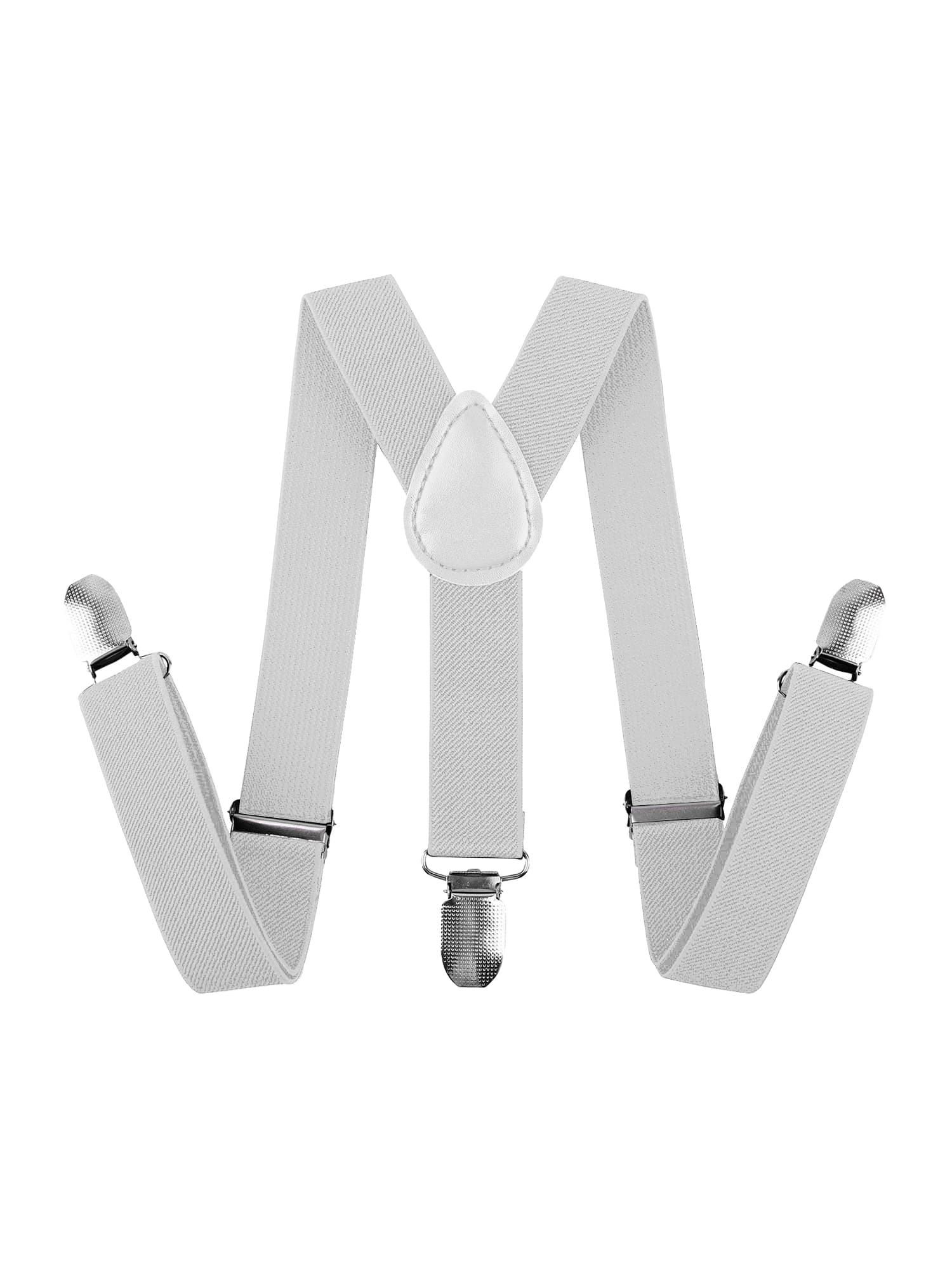 Wickedfun White Braces (3.5cm)
