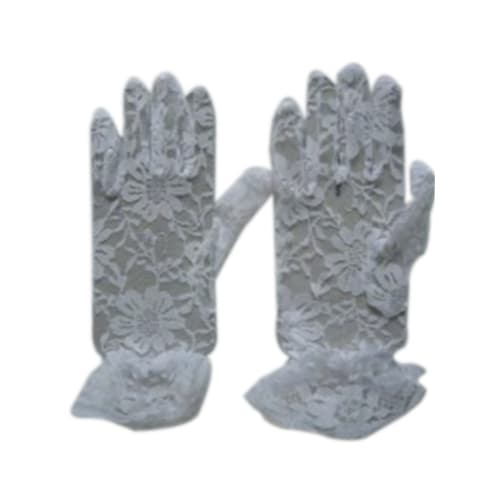 Wickedfun White Lace Short Gloves
