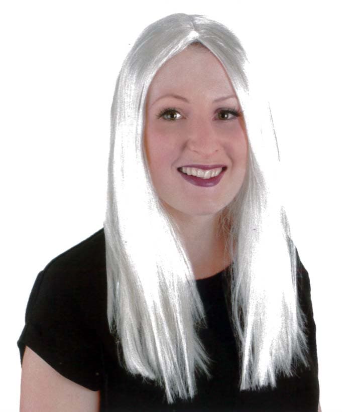 Wickedfun White Long Wig