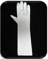 Wickedfun Silver Stain Gloves