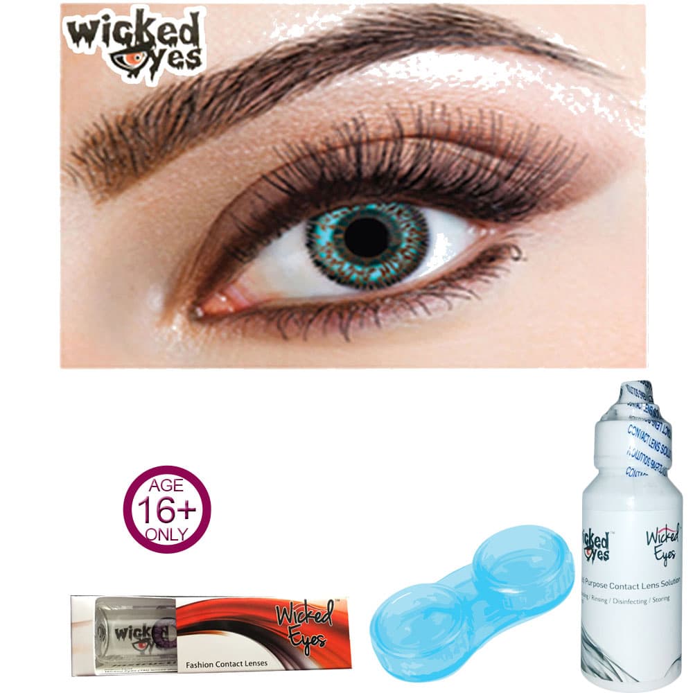 Wicked Eyes Two Tone Aqua