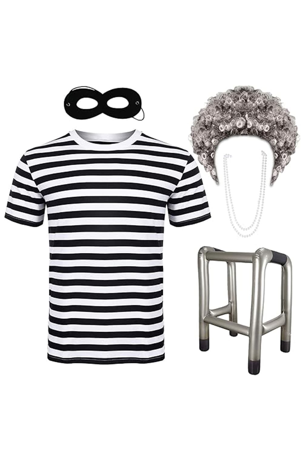 Wickedfun 5pc Old Grandma Costume