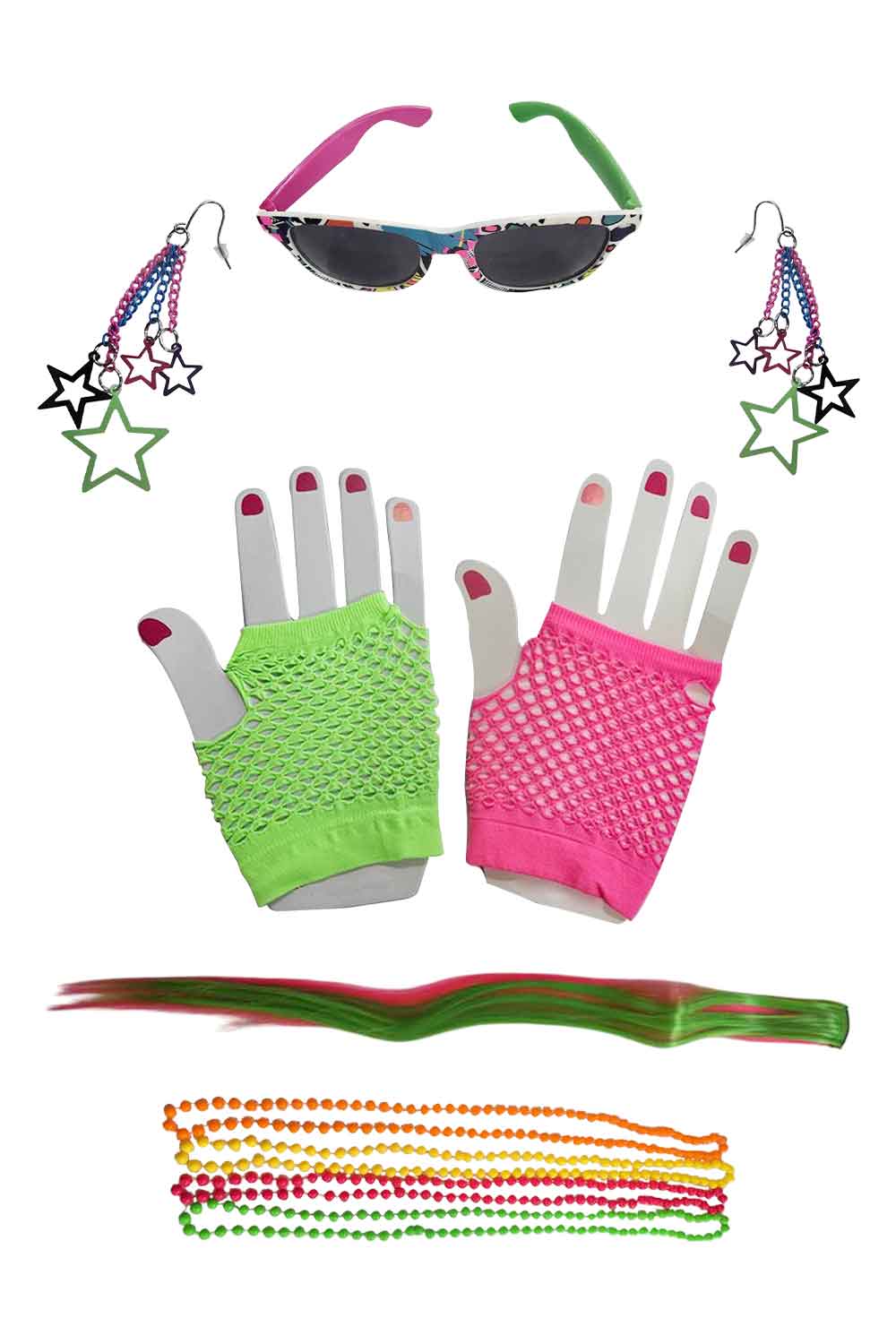 Wickedfun 80s Neon Set