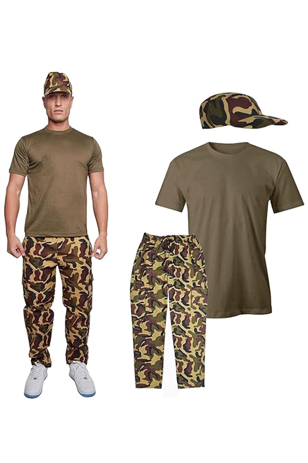 Wickedfun Adult 3pc Army Set