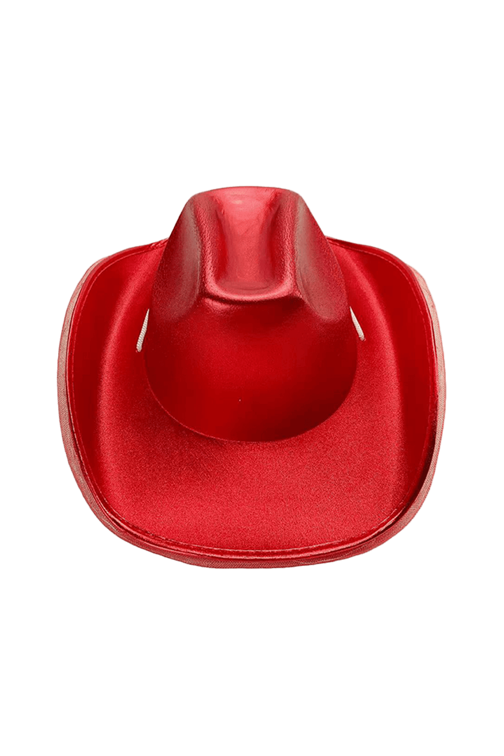 Wickedfun Adult Red Cowboy Hat