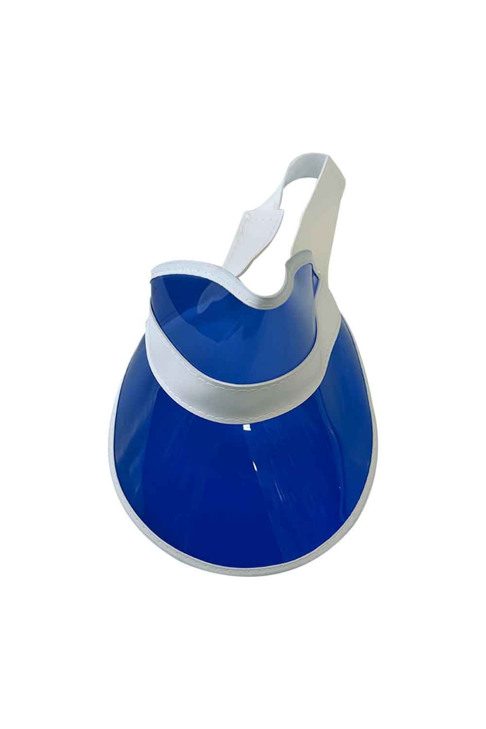 Wickedfun Blue Visor Hat