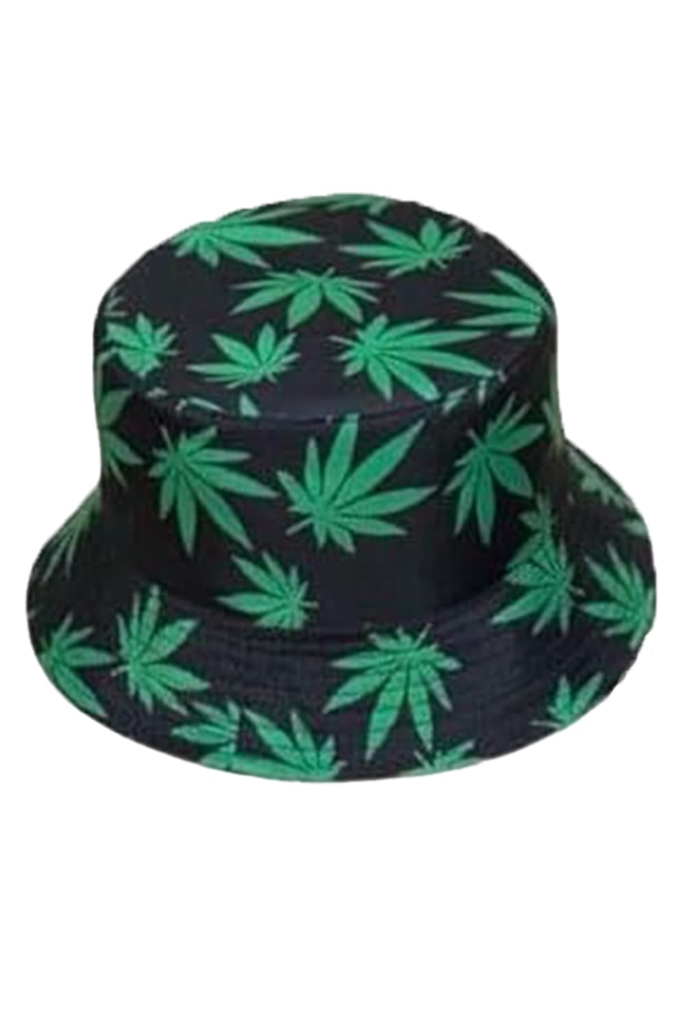 Wickedfun Green Leaf Bucket Hat
