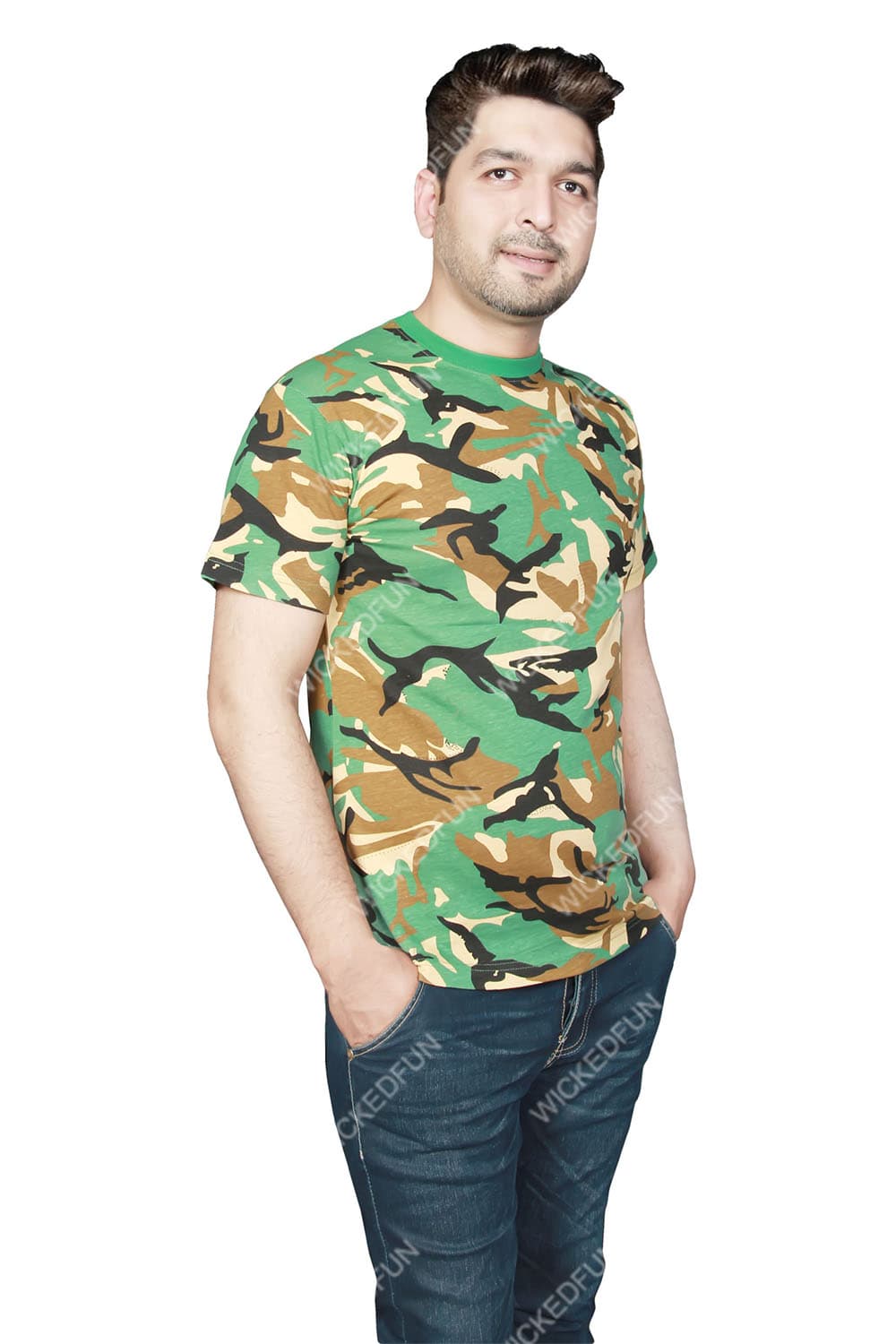 Wickedfun Men Camouflage T-Shirts