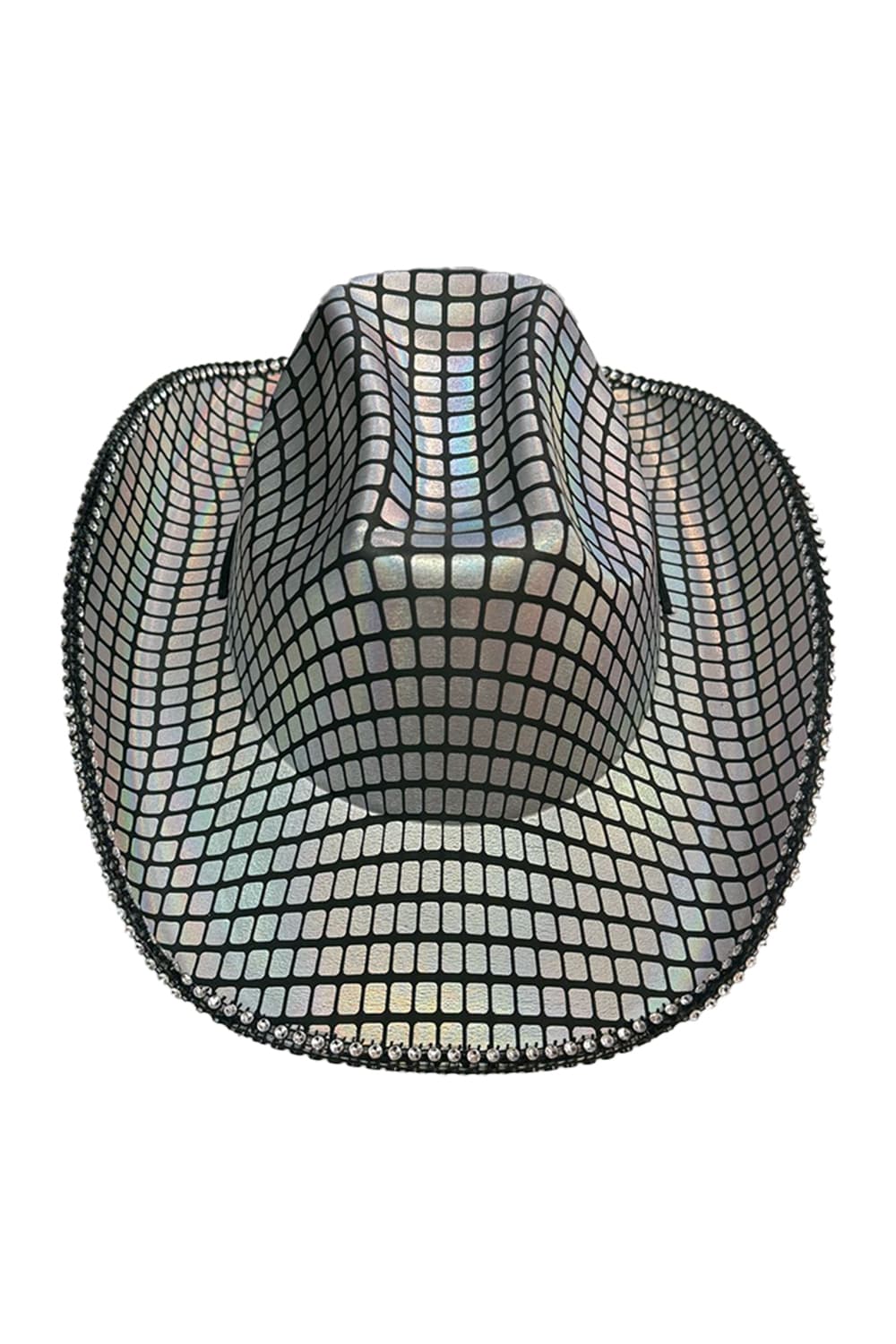 Wickedfun Mirror Ball Disco Cowboy Hat