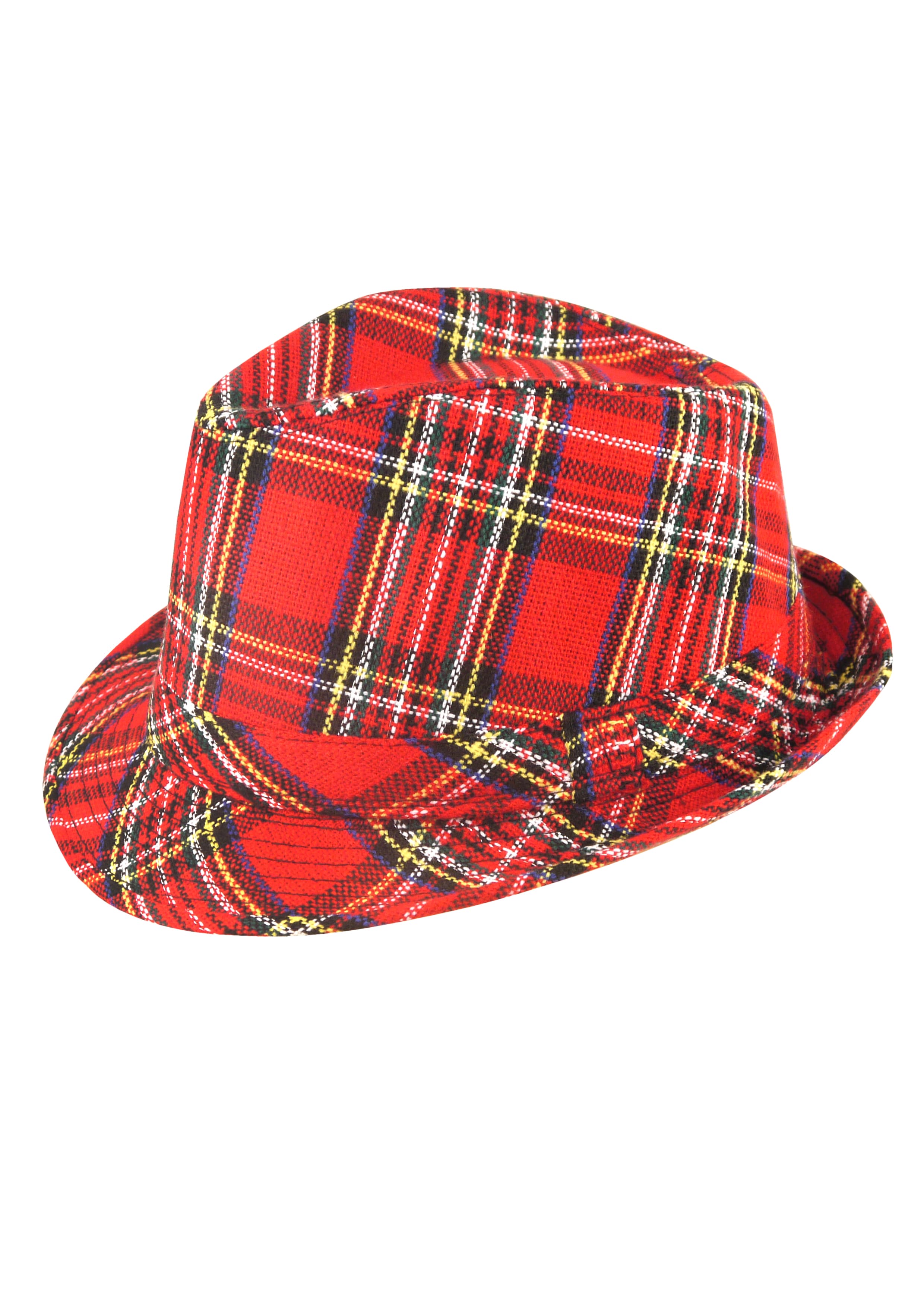 Wickedfun Tartan Trilby Hat