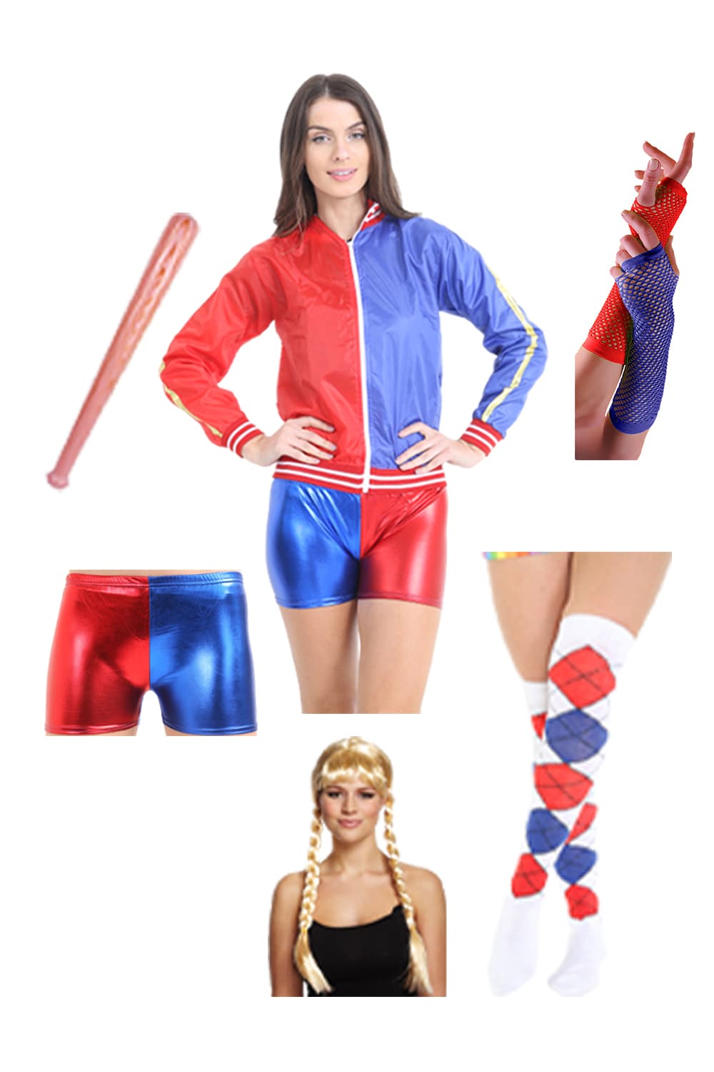 Wickedfun 6 Pcs Women Super Villain Set 2