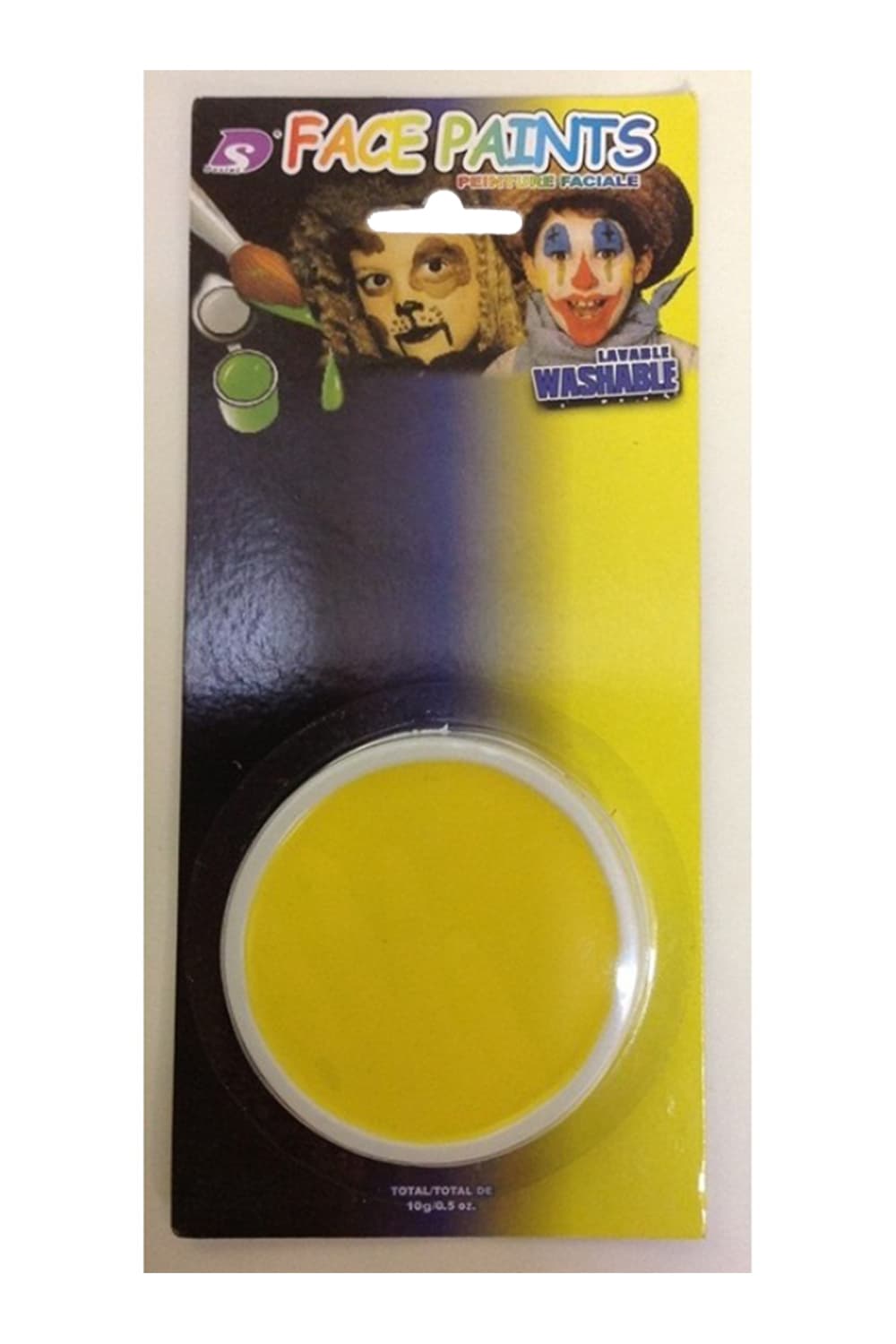 Wickedfun Yellow Cream Face Paint