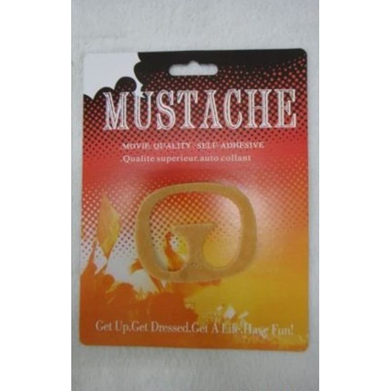 Wickedfun Yellow Goatee Mustache