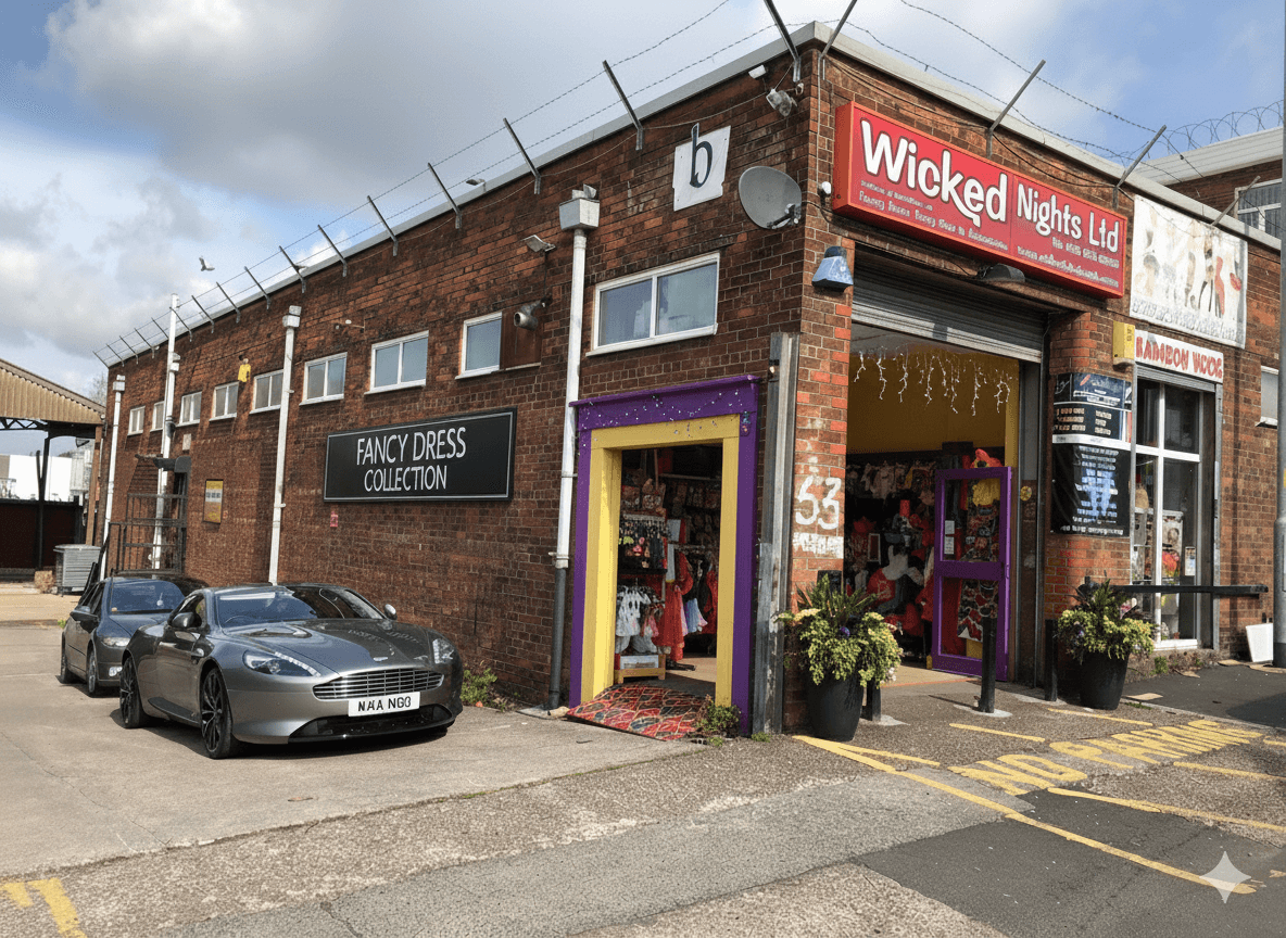 Wicked Nights warehouse and team in Manchester